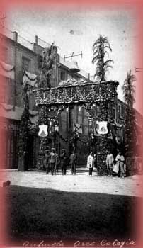 Fotograf&iacute;a de Arco colegio a&ntilde;o 1920