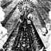Fotografia de modelo iconografico de la Virgen de Monserrate en el año  1919